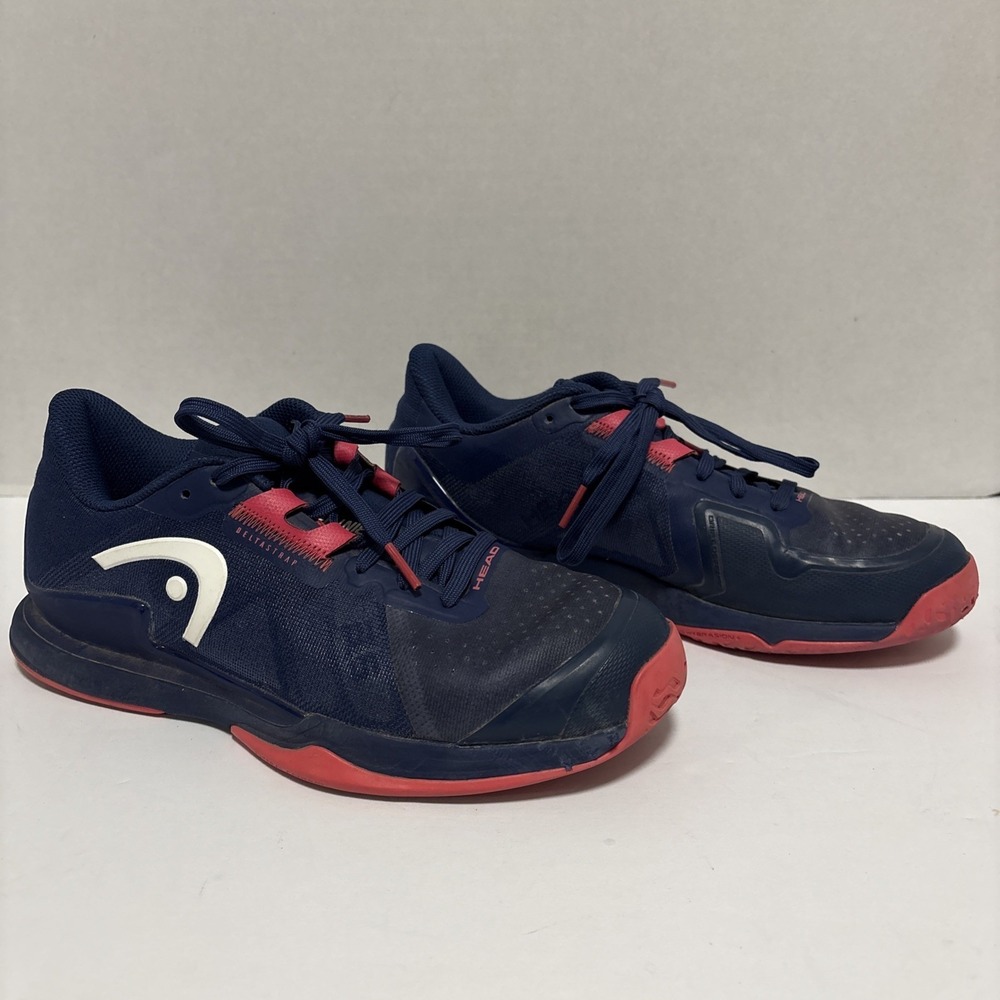 Head Women's Sprint Pro3.5 Shoes Tennis Pickleball Blue / Azalea US Size 7.5 - Picture 2 of 7